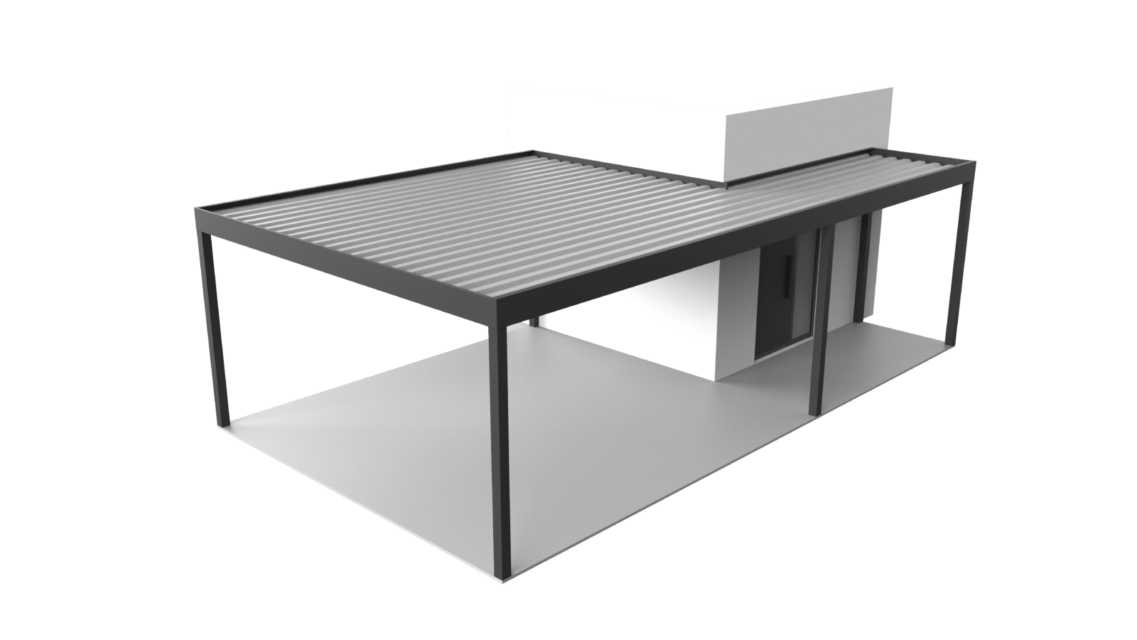 dachbegrünung carport aufbau